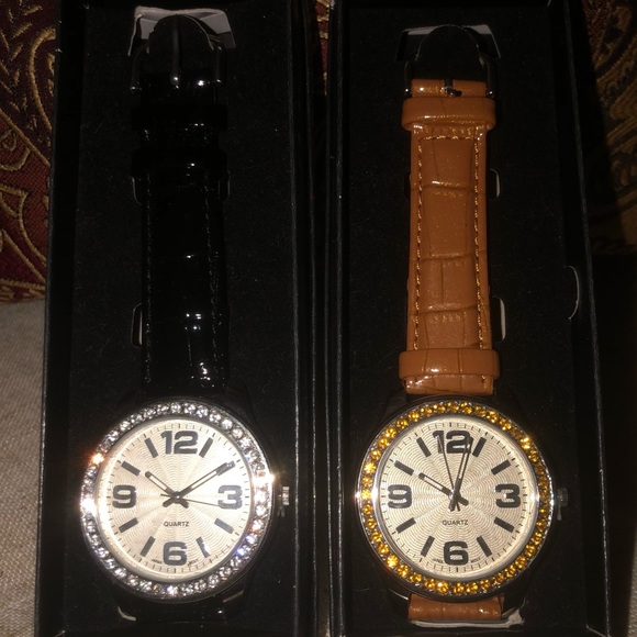 CRYSTAL LEATHER WATCH - Picture 9 of 13